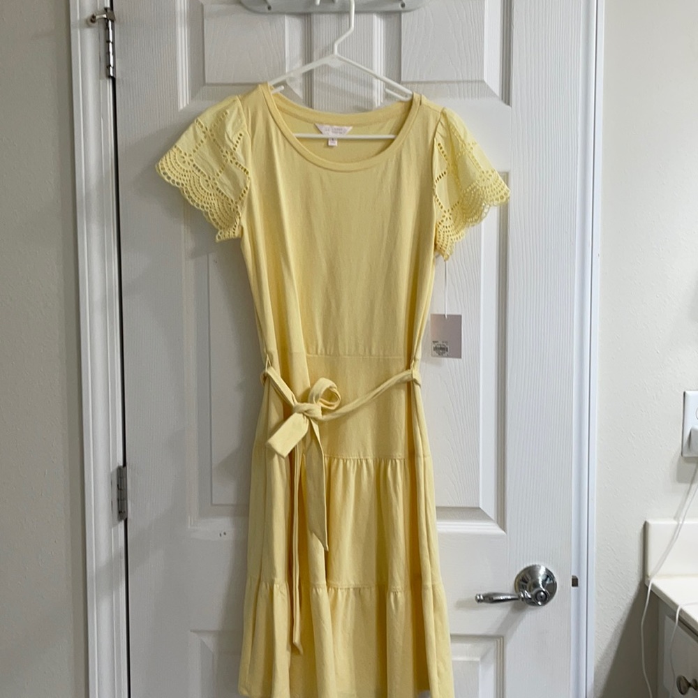 Lauren Conrad yellow sun dress